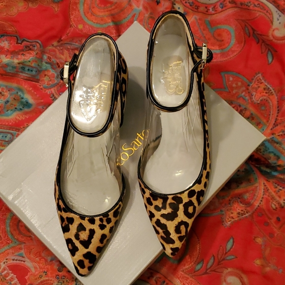 Franco Sarto Dandy2 Leopard Heels - Picture 3 of 7